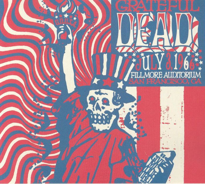 Fillmore Auditorium, San Francisco, CA (7/3/66) - 2CD CD cover