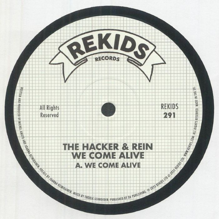 We Come Alive - Vinyl Single vinyl record cover