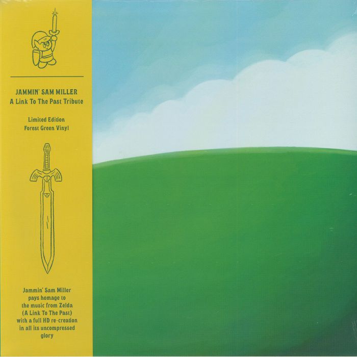 A Link To The Past Tribute - Green Vinyl LP vinyl record cover
