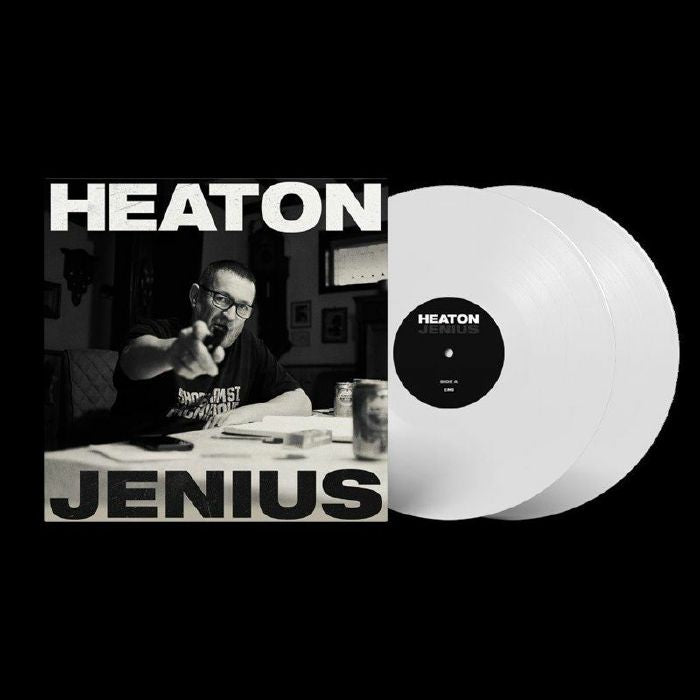 Jenius - Limited Edition White Vinyl 2xLP vinyl record cover