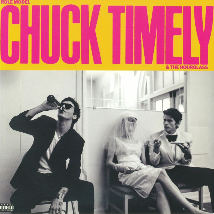 Chuck Timely & The Hourglass - Clearwater Blue Vinyl LP vinyl record cover