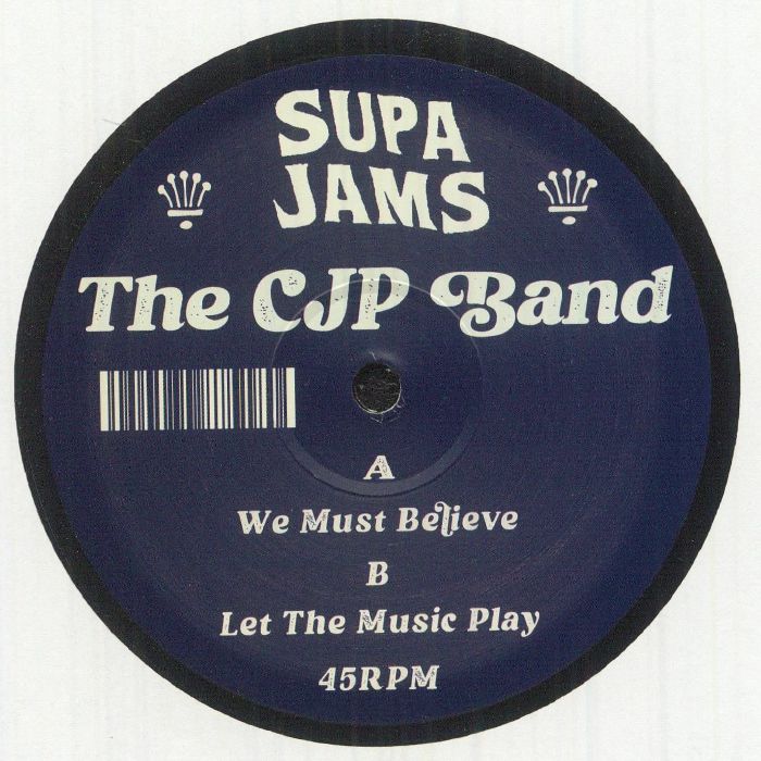 We Must Believe - Limited 12 Inch Vinyl Single vinyl record cover