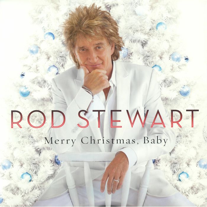 Merry Christmas Baby - Clear & Blue Splattered 2xLP vinyl record cover