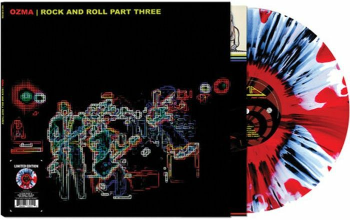 Rock & Roll Part Three - Clear Red & Black Splatter Vinyl LP vinyl record cover