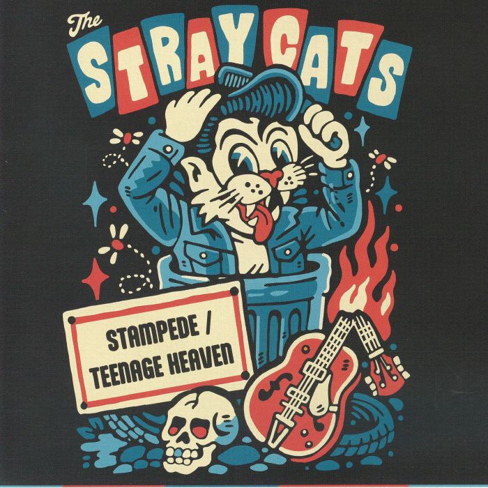 Stampede / Teenage Heaven - Vinyl Single vinyl record cover