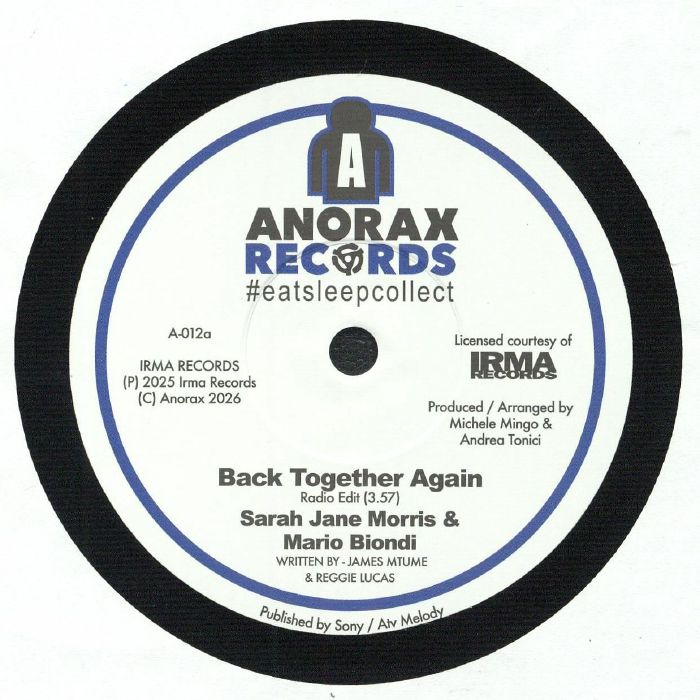 Back Together Again - Vinyl Single vinyl record cover