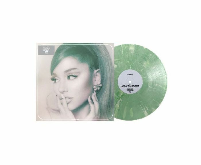 Positions - Limited Edition Mint Marbled Vinyl LP vinyl record cover