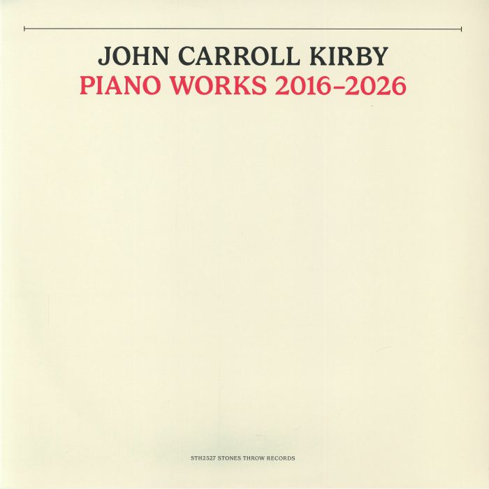 Piano Works 2016-2026 - Vinyl LP vinyl record cover