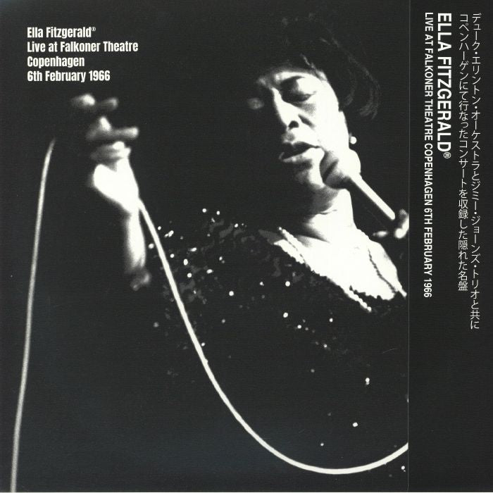 Live At Falkoner Theatre Copenhagen 6th February 1966 - 180 Gram Vinyl LP vinyl record cover