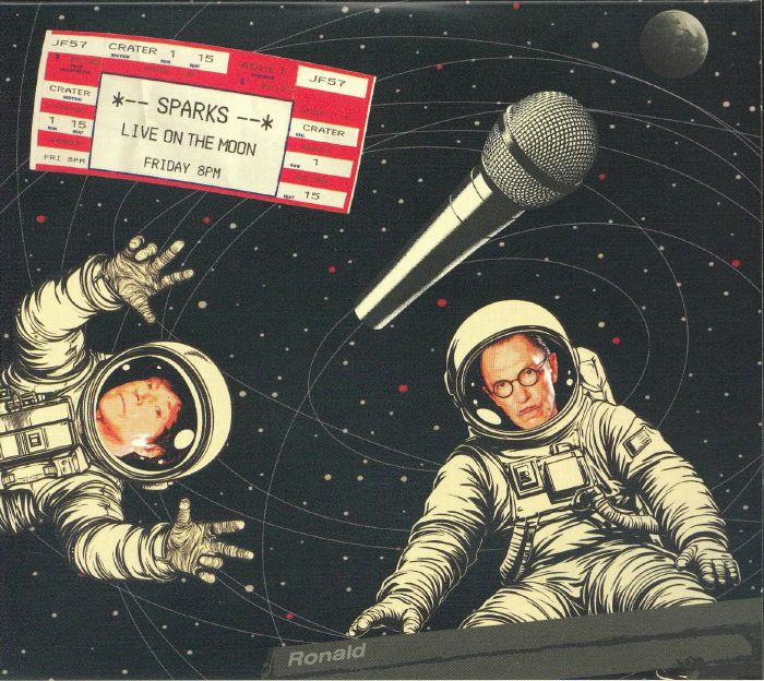 Sparks Live On The Moon - 2CD CD cover