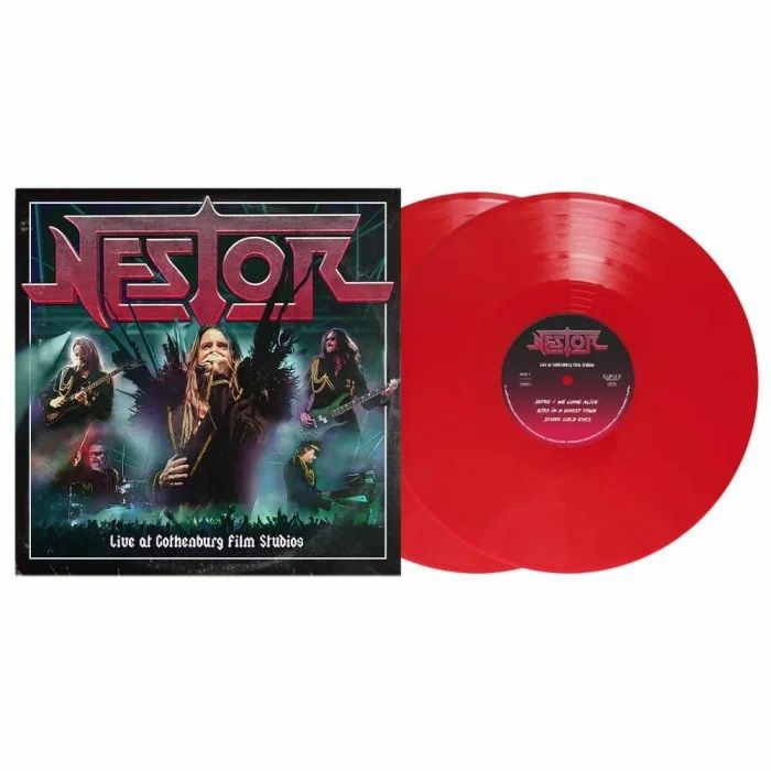 Live At Gothenburg Film Studios - Clear Red 2xLP vinyl record cover