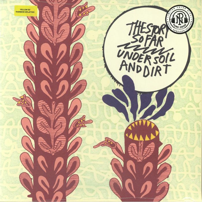 Under Soil And Dirt - Yellow Rainbow Splatter Vinyl LP vinyl record cover
