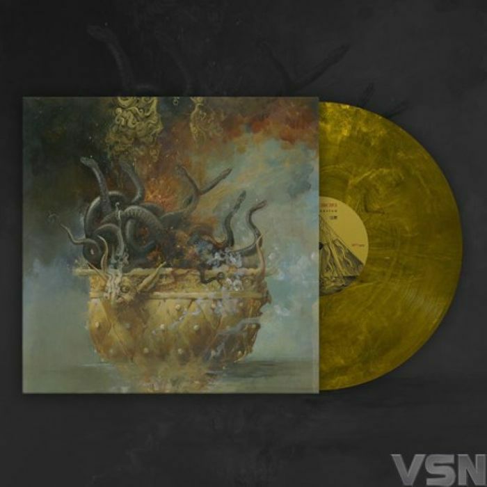 Holokauston - Green & Gold Shimmer Vinyl LP vinyl record cover