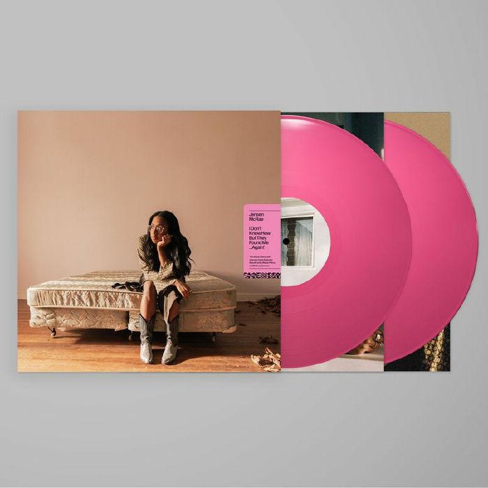 I Don't Know How But They Found Me Again! - Pink 2xLP vinyl record cover