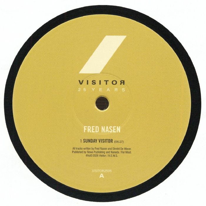 25 Years Visitor Part 5 - Vinyl EP vinyl record cover