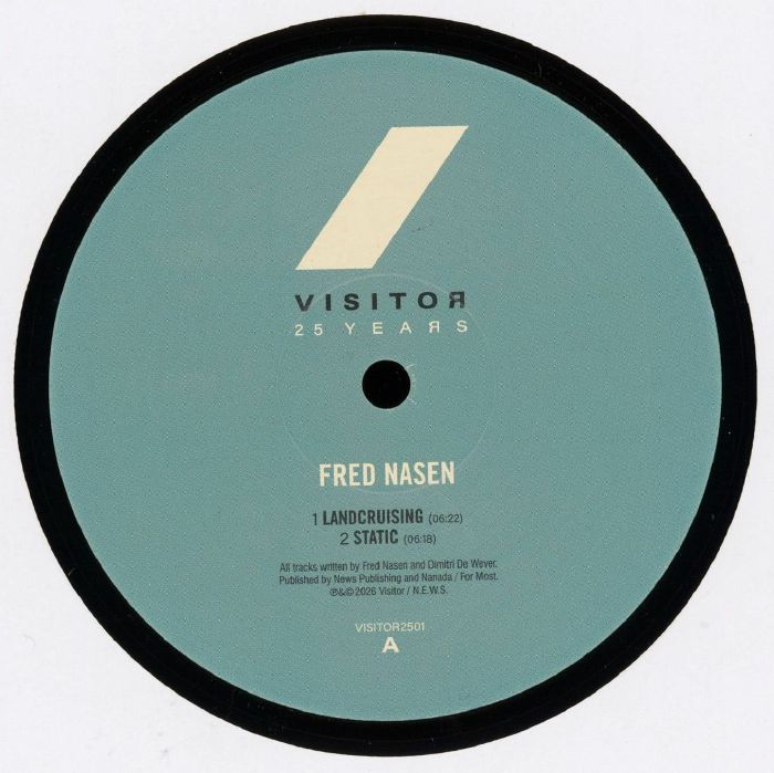 25 Years Visitor Part 1 - Vinyl EP vinyl record cover