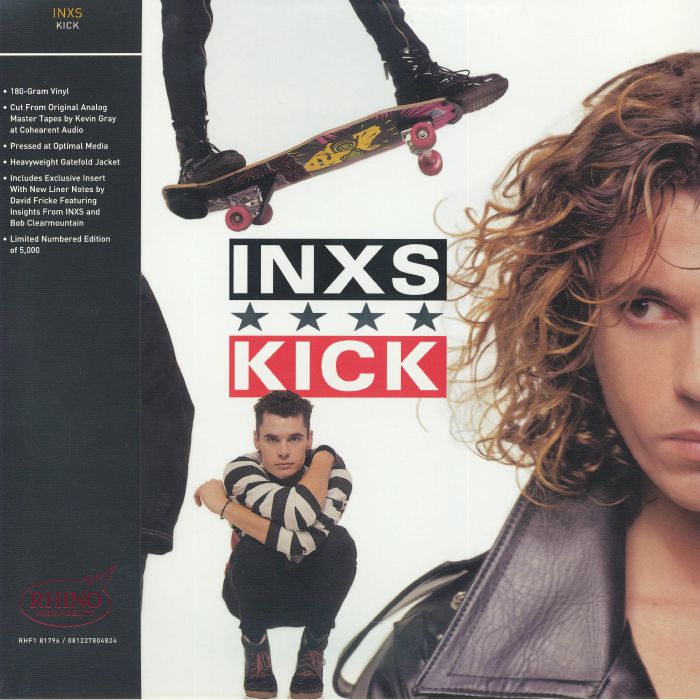 Kick - Limited Edition 180g Vinyl LP vinyl record cover