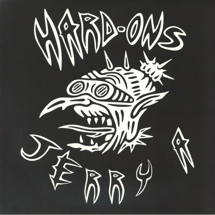 Hard Ons/Jerry A - Limited Edition Clear Cobalt Blue Vinyl LP vinyl record cover