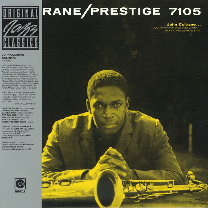 Coltrane - Limited Edition 180g Vinyl LP vinyl record cover