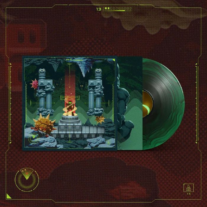 From The Depths Of Zebeth: Metroid Resynthesized - Green Vinyl LP vinyl record cover