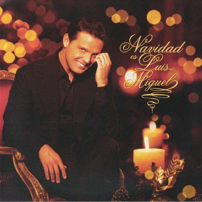 Navidades Luis Miguel - Red Vinyl LP vinyl record cover