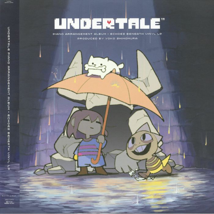 Undertale Piano Arrangement Album: Echoes Beneath - 2xLP vinyl record cover