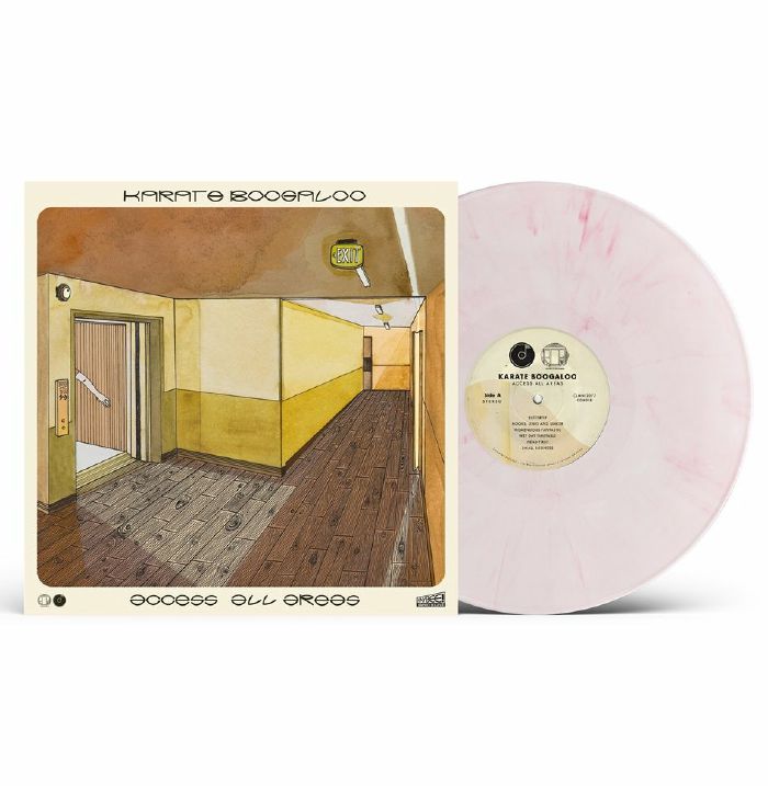 Access All Areas - Pastel Pink Marbled Vinyl LP vinyl record cover