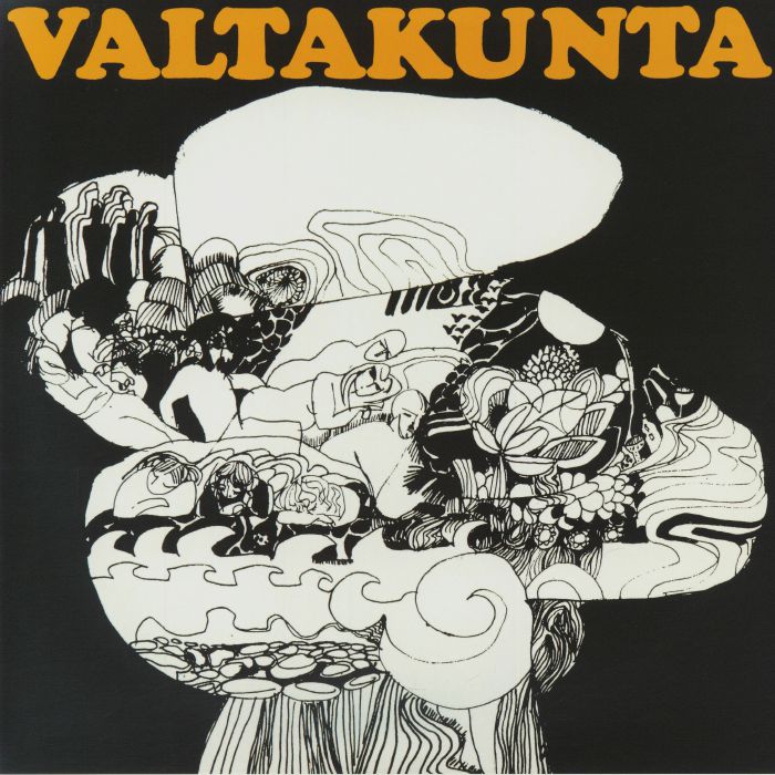 Valtakunta - Yellow Vinyl LP vinyl record cover