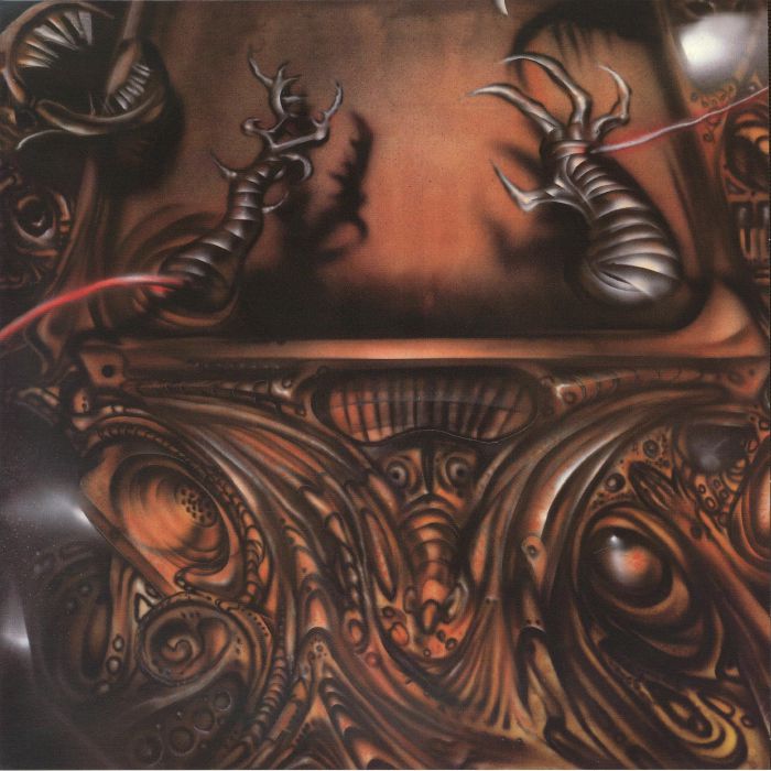 The Rack - Translucent Black Marbled Vinyl LP vinyl record cover