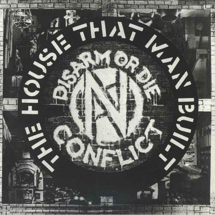 The House That Man Built - Graphite Grey Marbled Vinyl LP vinyl record cover