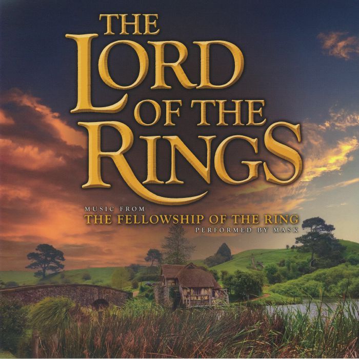 The Lord Of The Rings: The Fellowship Of The Ring - Green Vinyl LP vinyl record cover