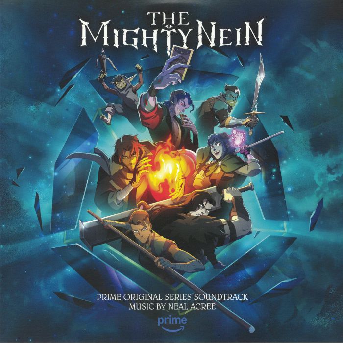 The Mighty Nein (Soundtrack) - Gold & Cobalt 2xLP vinyl record cover