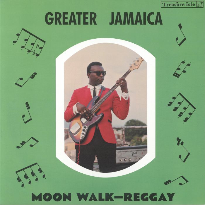 Greater Jamaica Moon Walk Reggay - Remastered Vinyl LP vinyl record cover
