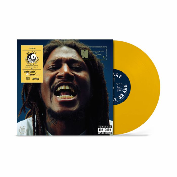 We Are Who We Say We Are - Golden Yellow Vinyl LP vinyl record cover