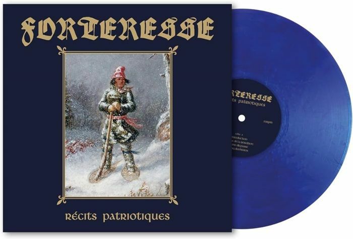 Recits Patriotiques - Metallic Blue Vinyl LP vinyl record cover