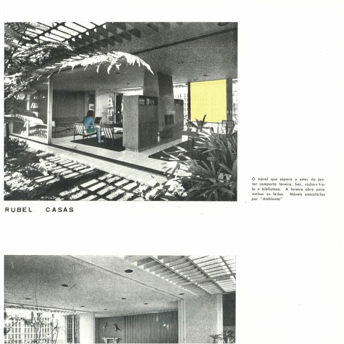 Casas - Blue Vinyl LP vinyl record cover