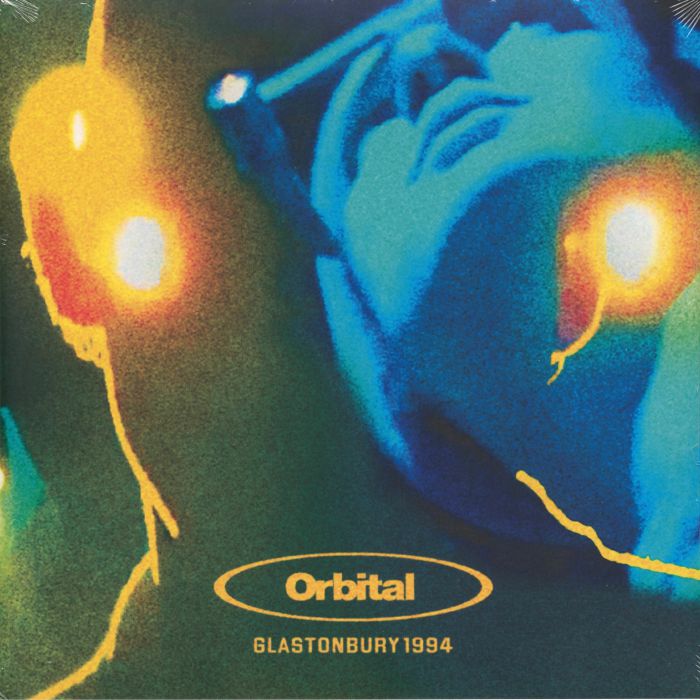 Glastonbury 1994 - Remastered Yellow & Blue Vinyl 2xLP vinyl record cover