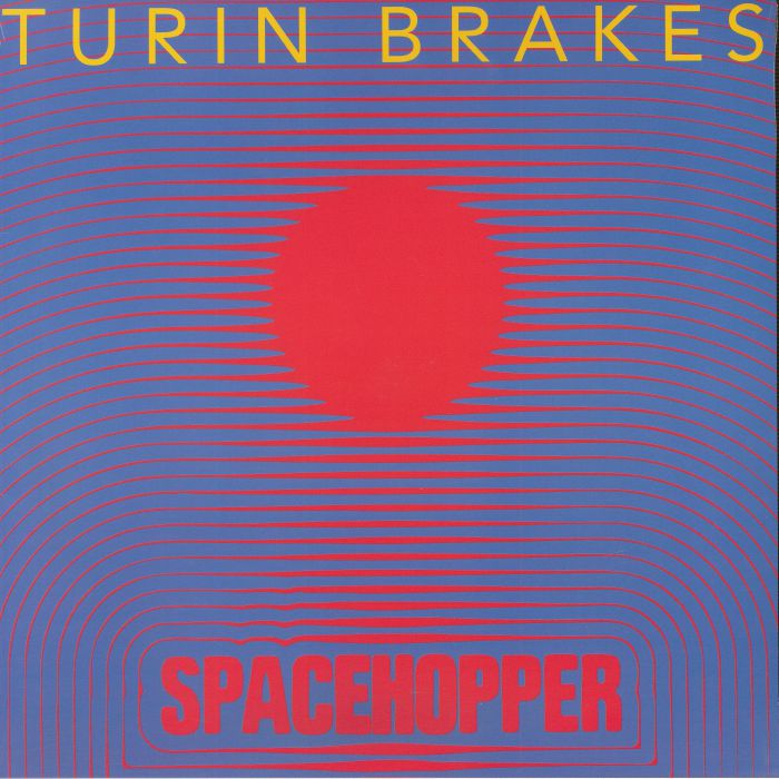 Spacehopper - White Red and Blue Splatter Vinyl LP vinyl record cover