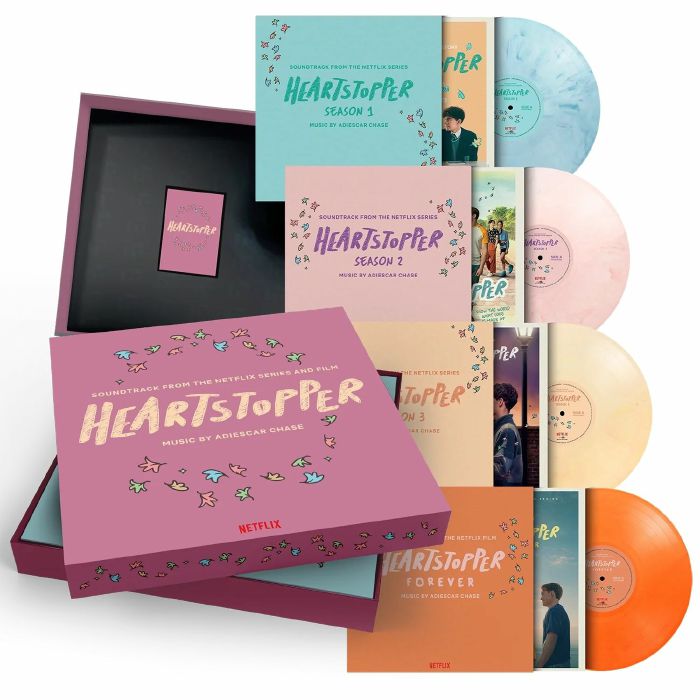 Heartstopper - Limited Edition Marbled 4xLP Box Set vinyl record cover