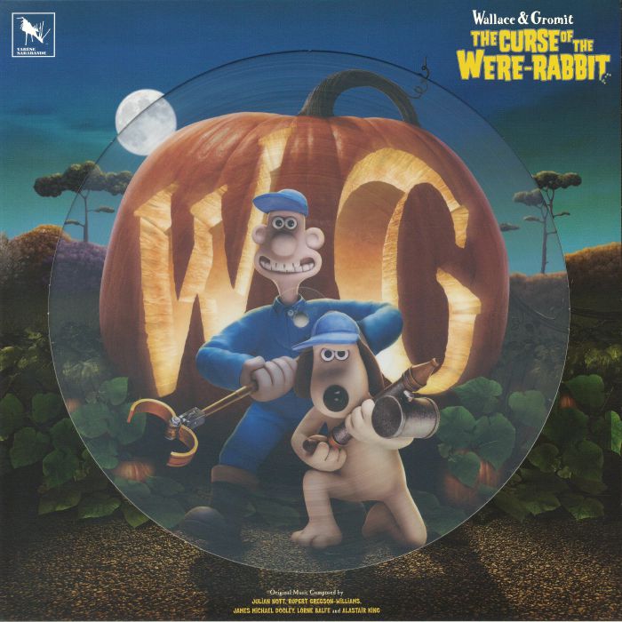 Wallace & Gromit: The Curse Of The Were-Rabbit - Limited Edition Picture Disc Vinyl LP vinyl record cover