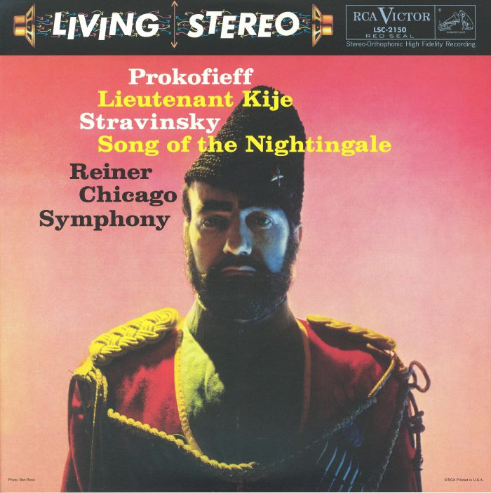 Lieutenant Kije / Song Of The Nightingale - Remastered 2xLP vinyl record cover