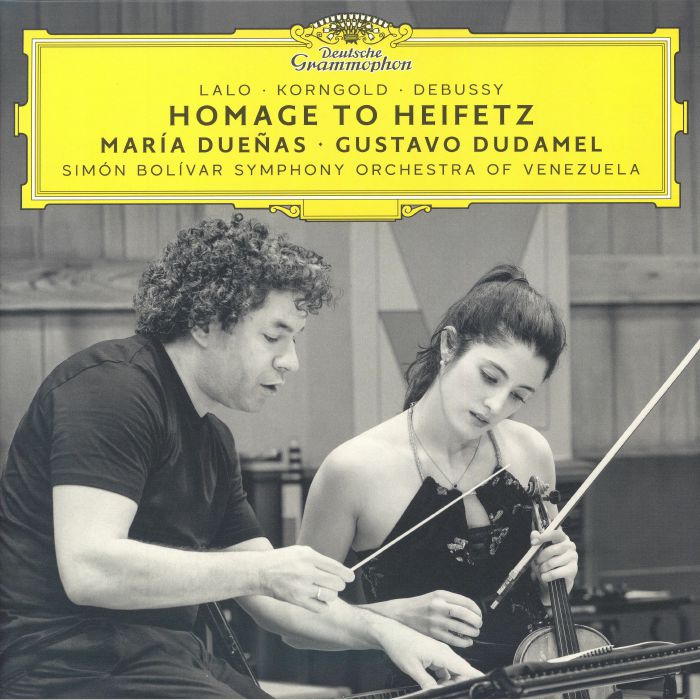 Homage To Heifetz - 2xLP vinyl record cover
