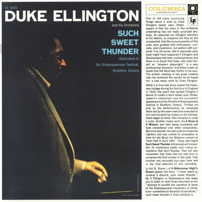Such Sweet Thunder - Limited Vinyl LP vinyl record cover