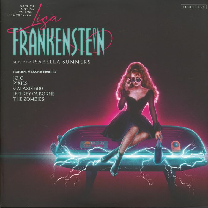 Lisa Frankenstein - Glow In The Dark Vinyl LP vinyl record cover