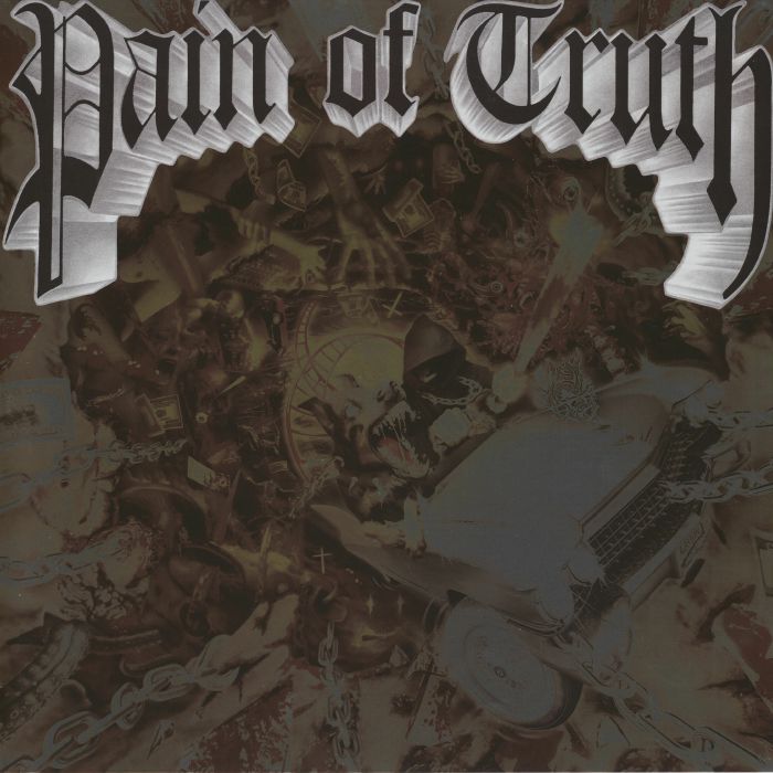 Pain Of Truth - Peach Marbled Vinyl LP vinyl record cover