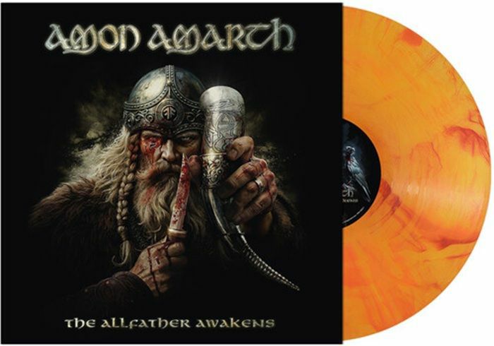 The Allfather Awakens - Orange/Red Marbled Vinyl LP vinyl record cover
