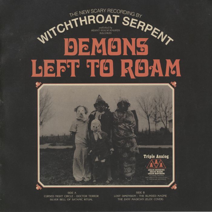 Demons Left To Roam - Splatter Vinyl LP vinyl record cover