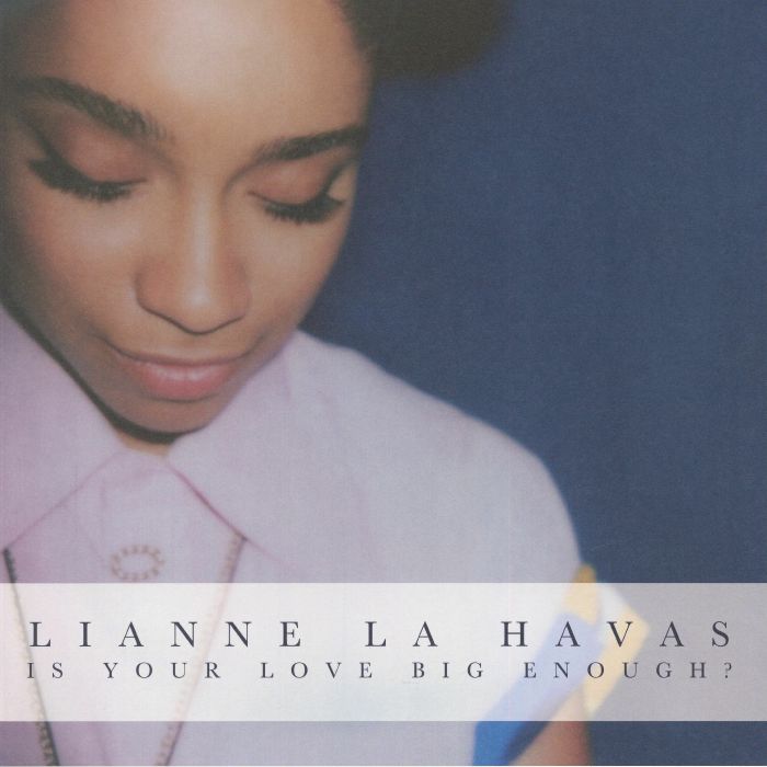 Is Your Love Big Enough? - Vinyl LP vinyl record cover