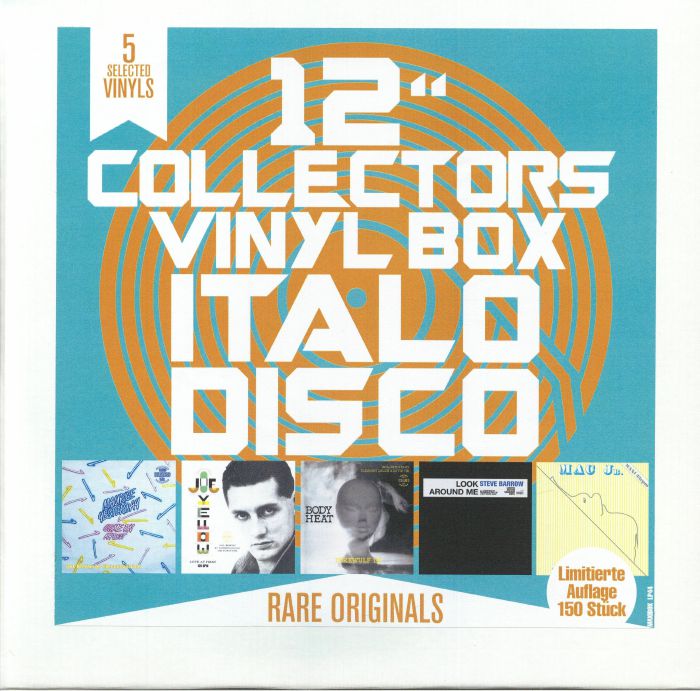 Italo Disco - Limited Edition 5xLP Box Set vinyl record cover