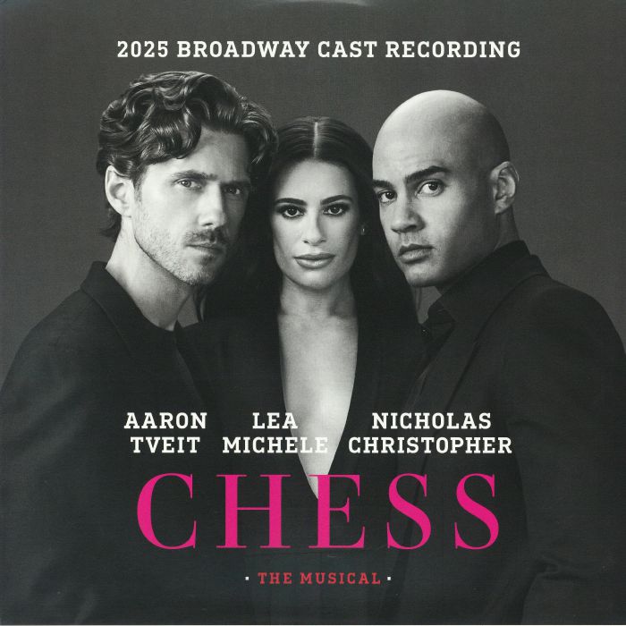 Chess The Musical: 2025 Original Broadway Cast Recording - 2xLP vinyl record cover